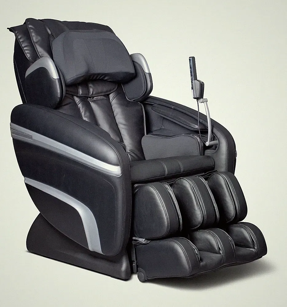Black Osaki OS-7200H Executive Zero Gravity Massage Chair Recliner with Heat