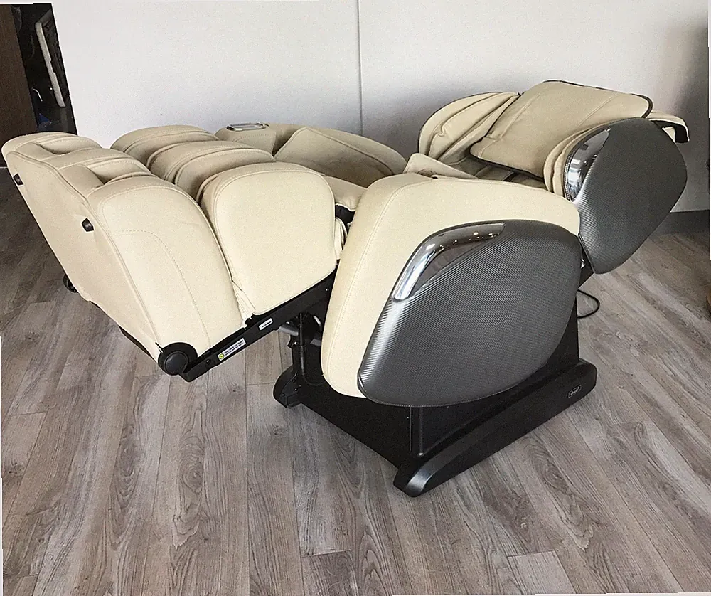 Cream Osaki OS-4500 OS-4000CS Zero Gravity Recliner Reclining Massage Chair HEAT