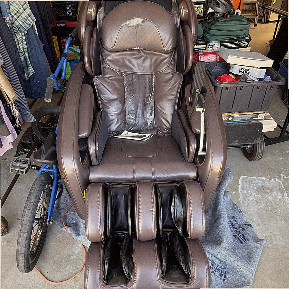OS-3D Brown Osaki Pro Cyber 2.0 3D Zero Gravity Massage Chair Recliner