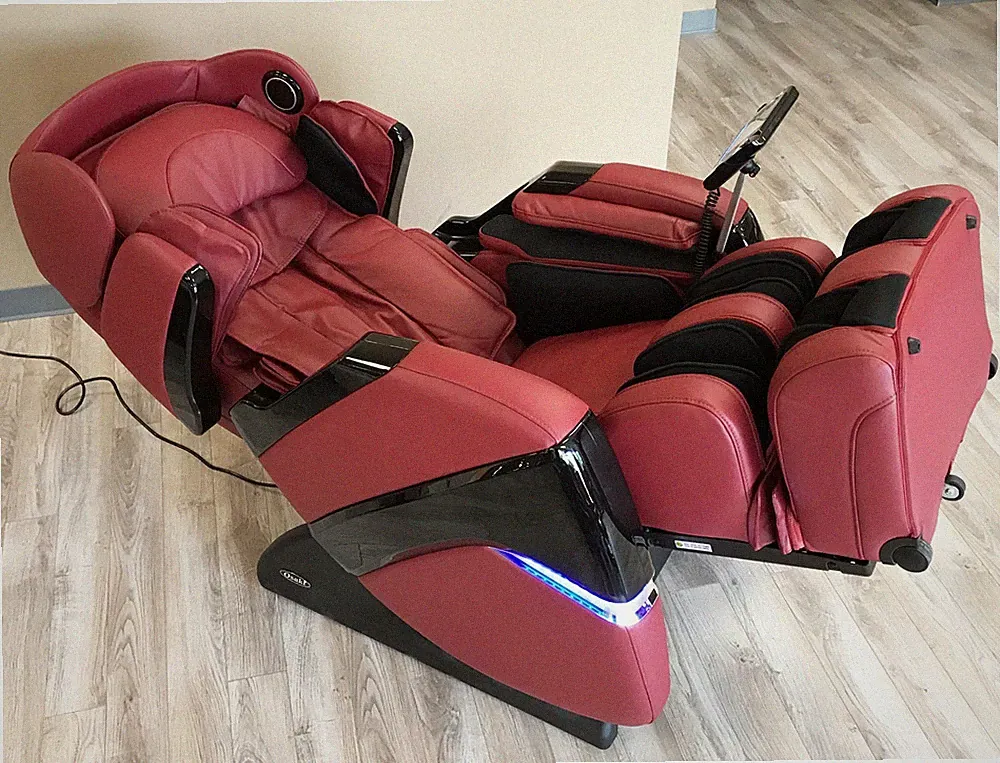 Osaki OS-3D Pro Cyber 3D Zero Gravity Massage Chair Recliner (Red)