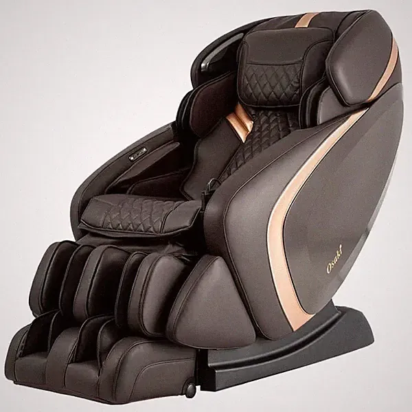 Osaki OS-Pro Admiral Massage Chair (Brown) - 3D L-Track, Zero Gravity