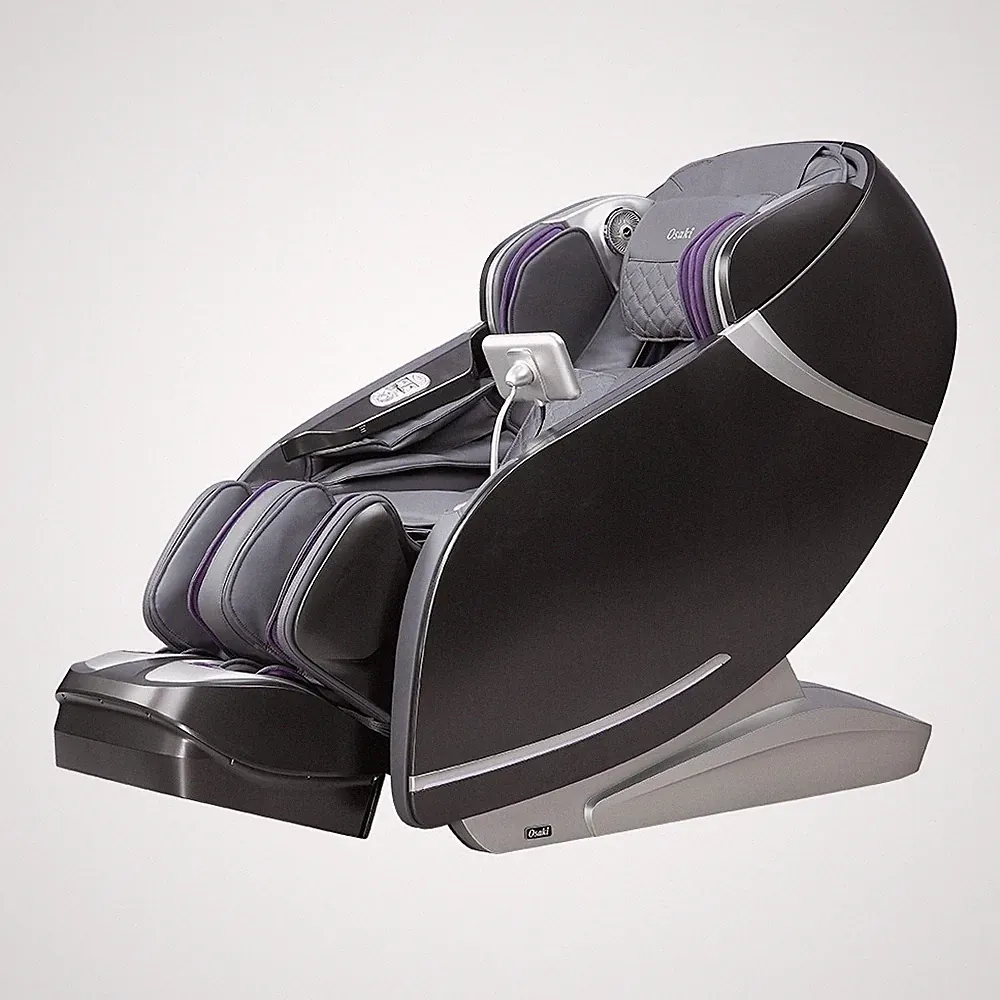 Osaki OS-Pro First Class 3D Massage Chair Zero Gravity Recliner Dark Grey/Black