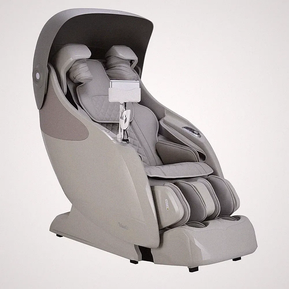 Osaki Platinum Ai Xrest 4D SL-Track Massage Chair, Taupe