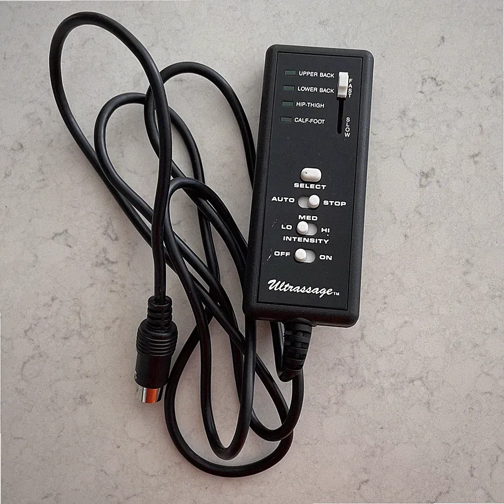 Relaxer Model K - 1/4 Remote Control for Massage Recliner 8 Prong End 5ft Long